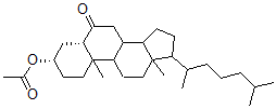 CAS#: 1256-83-3， 3beta-Acetoxy-5alpha-Cholestan-6-One