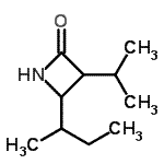 CAS#: 125606-87-3， 4-Sec-Butyl-3-Isopropyl-2-Azetidinone