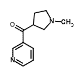 CAS#: 125630-26-4， (1-Methyl-3-Pyrrolidinyl)(3-Pyridinyl)Methanone