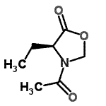 CAS#: 125679-70-1， (4S)-3-Acetyl-4-Ethyl-1,3-Oxazolidin-5-One