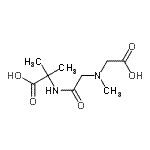 CAS 登录号：125686-89-7， N-(羧甲基)-N-甲基甘氨酰-2-甲基丙氨酸