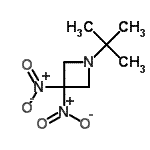 CAS#: 125735-38-8， 1-(2-Methyl-2-Propanyl)-3,3-Dinitroazetidine