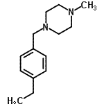 CAS#: 125743-59-1， 1-(4-Ethylbenzyl)-4-Methylpiperazine