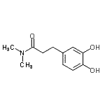 CAS#: 125789-96-0， 3-(3,4-Dihydroxyphenyl)-N,N-Dimethylpropanamide