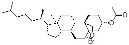 CAS#: 1258-07-7， 5-Bromo-6beta,19-Epoxy-5alpha-Cholestan-3beta-Ol Acetate