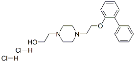 CAS#: 125849-26-5， 4-(2-((1,1'-Biphenyl)-2-Yloxy)Ethyl)-1-Piperazineethanol Dihydrochloride
