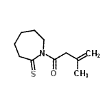 CAS#: 125880-11-7， 3-Methyl-1-(2-Thioxo-1-Azepanyl)-3-Buten-1-One