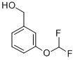 structure of CAS# 125903-81-3, 3-(Difluoromethoxy)-Benzenemethanol;Alpha,Alpha-Difluoro-3-(Hydroxymethyl)Anisole, [3-(Difluoromethoxy)Phenyl]Methanol;3-(DIFLUOROMETHOXY)BENZYL ALCOHOL