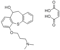 CAS#: 125982-00-5， But-2-Enedioic Acid, 10-(3-Dimethylaminopropoxy)-5,6-Dihydrobenzo[b][1]Benzothiepin-6-Ol