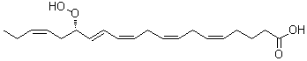 CAS#: 125992-60-1， (5Z,8Z,11Z,13E,15S,17Z)-15-Hydroperoxy-5,8,11,13,17-Icosapentaenoic Acid