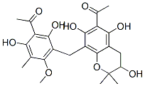 CAS#: 126026-32-2， 1-[8-[(3-Acetyl-2,4-Dihydroxy-6-Methoxy-5-Methylphenyl)Methyl]-3,5,7-Trihydroxy-2,2-Dimethylchroman-6-Yl]Ethanone