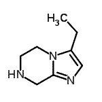 CAS#: 126052-27-5， 3-Ethyl-5,6,7,8-Tetrahydroimidazo[1,2-a]Pyrazine