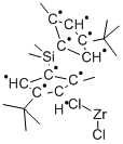 CAS#: 126060-49-9， Dichloro[rel-(1R,1'R)-(Dimethylsilylene)Bis[(1,2,3,4,5-H)-4-(1,1-Dimethylethyl)-2-Methyl-2,4-Cyclopentadien-1-Ylidene]]-Zirconium