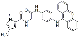 CAS#: 126092-91-9， N-[2-[[4-(Acridin-9-Ylamino)Phenyl]Amino]-2-Oxoethyl]-4-Amino-1-Methylpyrrole-2-Carboxamide