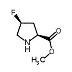 CAS#: 126111-12-4， Methyl (4S)-4-Fluoro-L-Prolinate
