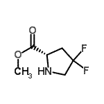 CAS#: 126111-14-6， Methyl 4,4-Difluoro-L-Prolinate