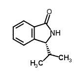 CAS#: 126186-85-4， (3R)-3-Isopropyl-1-Isoindolinone