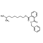 CAS#: 126198-74-1， Benzyl 7-Methyloctyl Phthalate