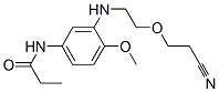 CAS#: 126224-16-6， N-(3-(2-(2-Cyanoethoxy)Ethylamino)-4-Methoxyphenyl)Propionamide