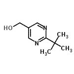 CAS#: 126230-74-8， [2-(2-Methyl-2-Propanyl)-5-Pyrimidinyl]Methanol
