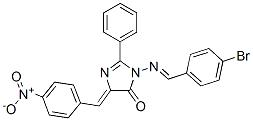 CAS#: 126245-05-4， (5Z)-3-[(4-Bromophenyl)Methylideneamino]-5-[(4-Nitrophenyl)Methylidene]-2-Phenylimidazol-4-One