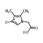 CAS#: 126262-78-0， (4,5-Dimethyl-3-Oxido-1H-Imidazol-1-Yl)Acetic Acid