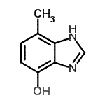 CAS#: 126462-95-1， 4-Methyl-1H-Benzimidazol-7-Ol