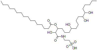 CAS#: 126513-90-4， 2-[(3-Hexadecanoyloxy-2,7,12,13-Tetrahydroxyoctadecanoyl)Amino]Ethanesulfonic Acid