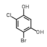 CAS#: 126521-73-1， 4-Bromo-6-Chloro-1,3-Benzenediol