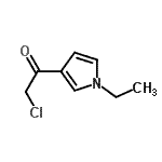 CAS#: 126624-56-4， 2-Chloro-1-(1-Ethyl-1H-Pyrrol-3-Yl)Ethanone