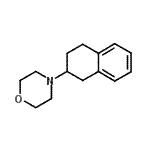 CAS#: 126684-45-5， 4-(1,2,3,4-Tetrahydro-2-Naphthalenyl)Morpholine