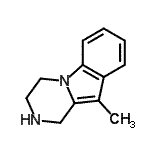 CAS#: 126718-24-9， 10-Methyl-1,2,3,4-Tetrahydropyrazino[1,2-a]Indole