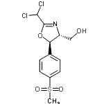 CAS#: 126813-11-4， {(4R,5R)-2-(Dichloromethyl)-5-[4-(Methylsulfonyl)Phenyl]-4,5-Dihydro-1,3-Oxazol-4-Yl}Methanol
