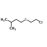 CAS#: 126823-30-1， 1-[(2-Chloroethyl)Sulfanyl]-3-Methylbutane