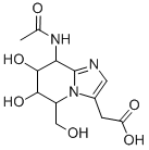 CAS#: 126844-81-3， 2-[8-Acetamido-6,7-Dihydroxy-5-(Hydroxymethyl)-5,6,7,8-Tetrahydroimidazo[3,2-a]Pyridin-3-Yl]Acetic Acid