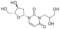 CAS 登录号：126863-75-0， 3-(2,3-二羟基丙基)-1-[(2R,4S,5R)-4-羟基-5-(羟基甲基)四氢呋喃-2-基]嘧啶-2,4-二酮