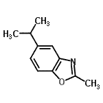 CAS#: 126892-00-0， 5-Isopropyl-2-Methyl-1,3-Benzoxazole