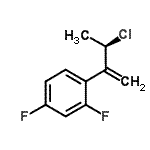 CAS#: 126917-44-0， 1-[(3R)-3-Chloro-1-Buten-2-Yl]-2,4-Difluorobenzene
