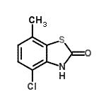 CAS#: 126920-74-9， 4-Chloro-7-Methyl-1,3-Benzothiazol-2(3H)-One