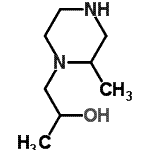 CAS#: 126934-46-1， 1-(2-Methylpiperazin-1-Yl)Propan-2-Ol