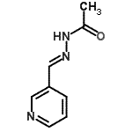 CAS#: 126937-14-2， N'-[(E)-3-Pyridinylmethylene]Acetohydrazide