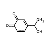 CAS#: 126986-86-5， 4-(1-Hydroxyethyl)-1,2-Benzoquinone