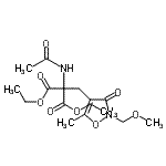 CAS#: 127020-33-1， Diethyl Acetamido{[2-(Methoxymethyl)-5-Methyl-3-Oxo-2,3-Dihydro-1,2-Oxazol-4-Yl]Methyl}Malonate