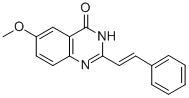 CAS#: 127033-41-4， 6-Methoxy-2-[(E)-2-Phenylethenyl]-1H-Quinazolin-4-One