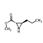 CAS#: 127053-45-6， Methyl (2S,3R)-3-Propyl-2-Aziridinecarboxylate
