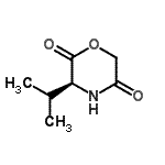 CAS 登录号：127094-72-8， (3S)-3-异丙基-2,5-吗啉二酮