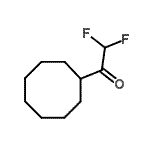CAS#: 127119-02-2， 1-Cyclooctyl-2,2-Difluoroethanone