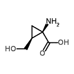 CAS#: 127181-31-1， (1R,2S)-1-Amino-2-(Hydroxymethyl)Cyclopropanecarboxylic Acid