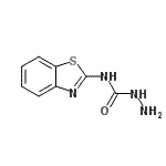 CAS#: 127188-39-0， N-(1,3-Benzothiazol-2-Yl)Hydrazinecarboxamide