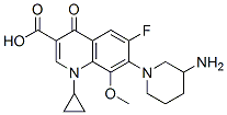 CAS#: 127294-64-8， 7-(3-Aminopiperidin-1-Yl)-1-Cyclopropyl-6-Fluoro-8-Methoxy-4-Oxoquinoline-3-Carboxylic Acid